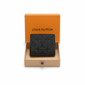 Louis Vuitton Mens Wallet Black Monogram Shadow Noir, Box, Dust Bag & COA New