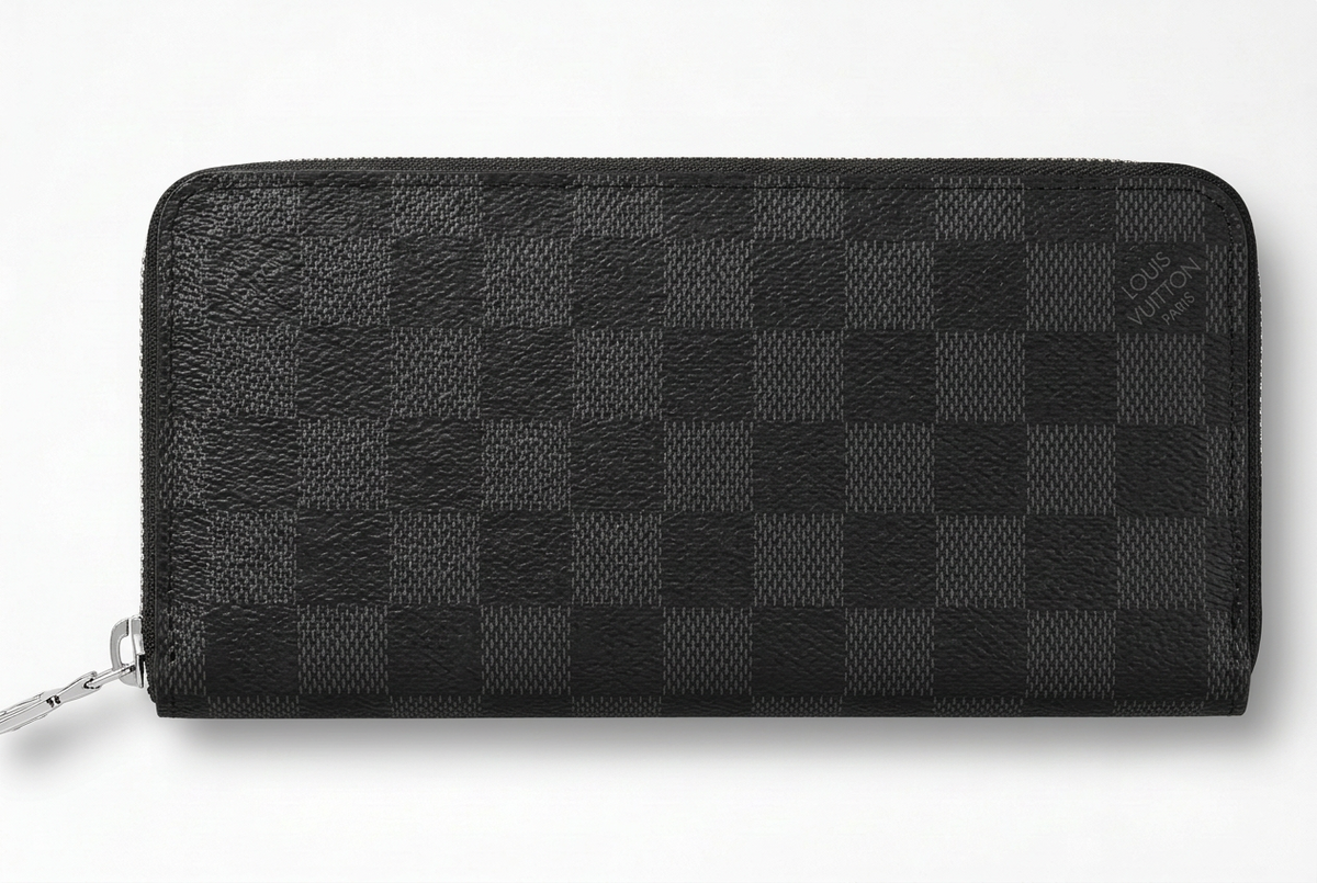 LOUIS VUITTON Portefeuille Brazza Wallet Bifold Damier Graphite