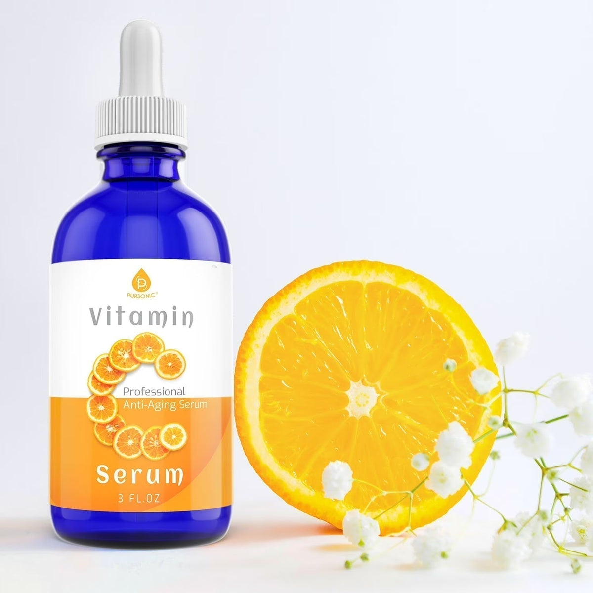 Pursonic Vitamin C Anti-Aging Serum for Brightening Skin 90ml